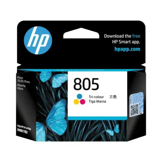 HP 805 Tri Color Genuine Ink Cartridge