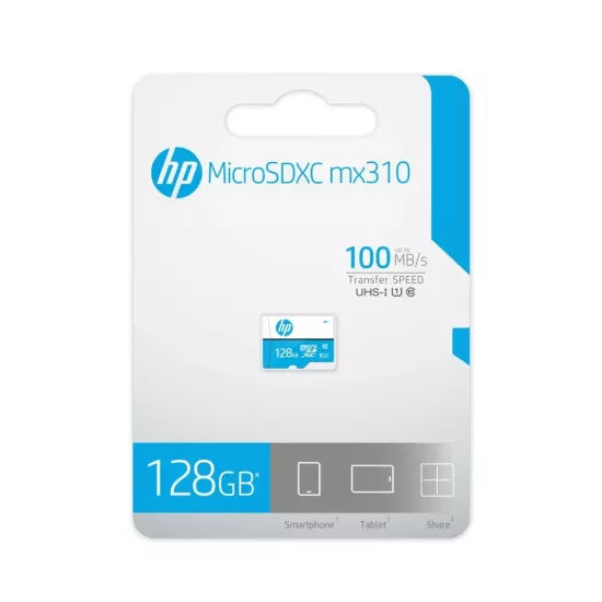 HP Micro Sd Card MX310 128GB U1