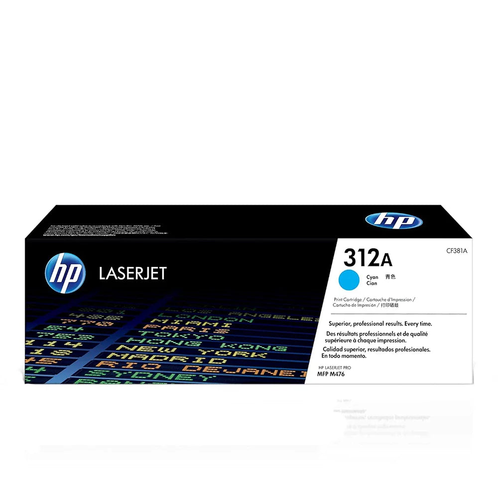 HP 312A Cyan LaserJet Toner Cartridge