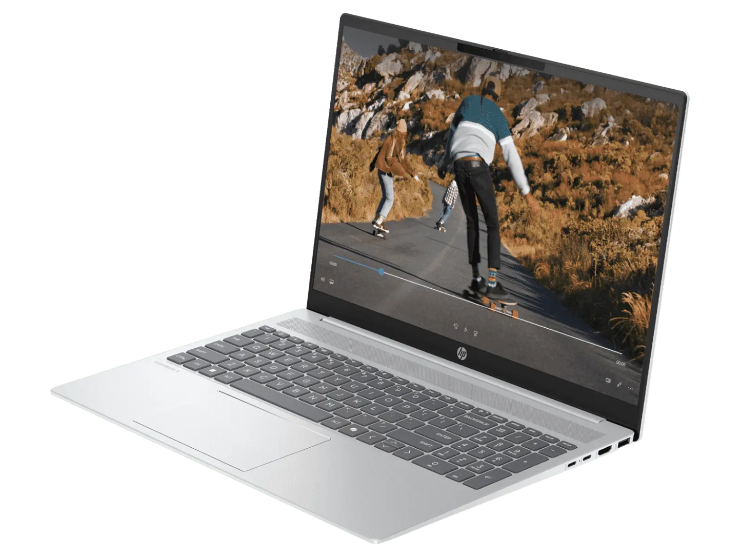 HP OmniBook 5 Laptop 16-ba1008TU 13th Gen Intel Core i5 Processor/16GB Ram/512GB SSD/Win11/Microsoft Office Home 2024/Intel Iris X Graphics Card/Screen Inch 16.0 2K/Glacier silver aluminum