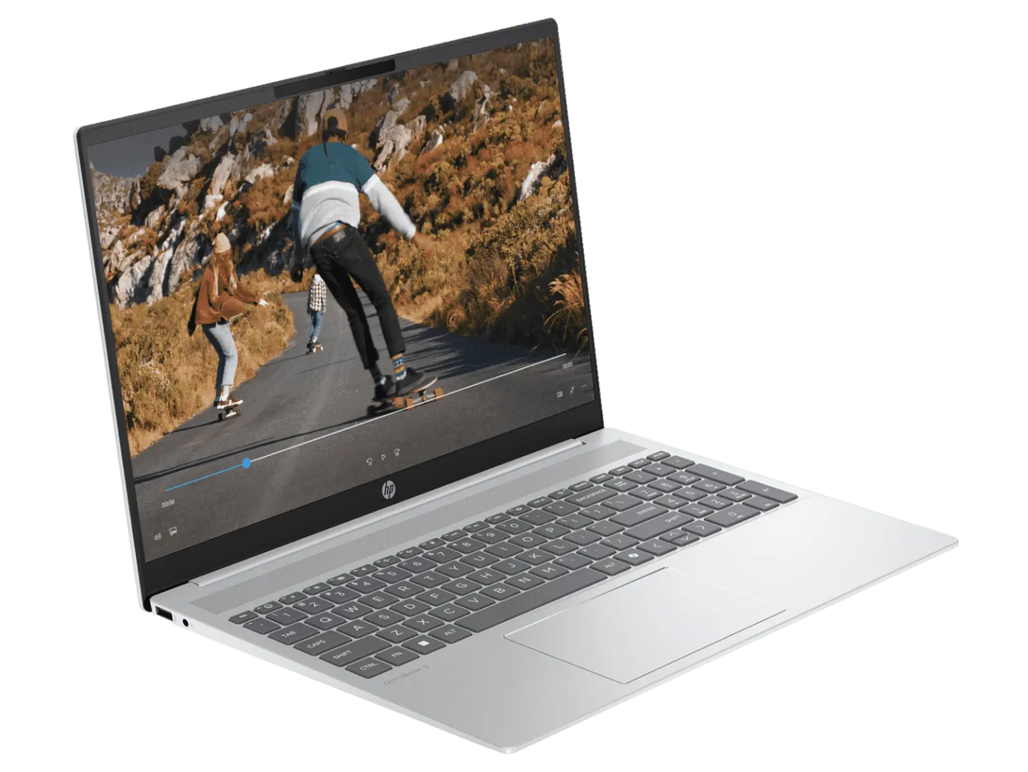 HP OmniBook 5 Laptop 16-ba1008TU 13th Gen Intel Core i5 Processor/16GB Ram/512GB SSD/Win11/Microsoft Office Home 2024/Intel Iris X Graphics Card/Screen Inch 16.0 2K/Glacier silver aluminum