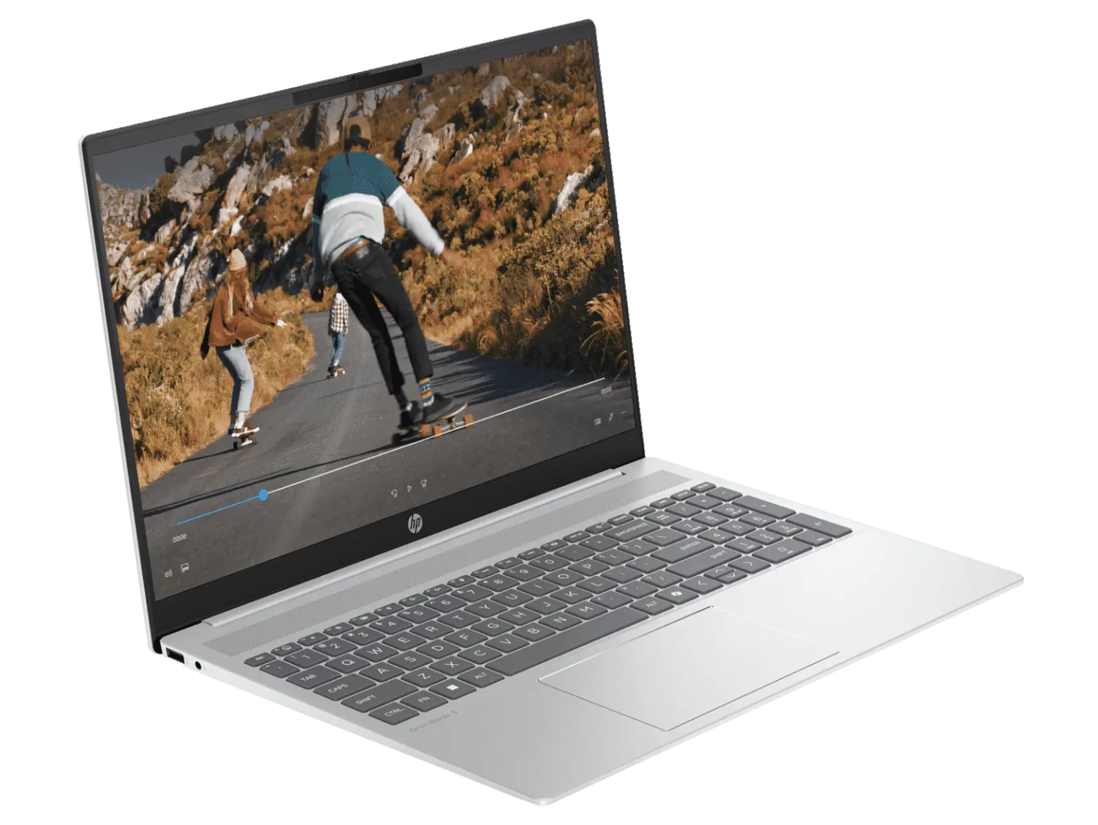 HP OmniBook 5 Laptop 16-ba1008TU 13th Gen Intel Core i5 Processor/16GB Ram/512GB SSD/Win11/Microsoft Office Home 2024/Intel Iris X Graphics Card/Screen Inch 16.0 2K/Glacier silver aluminum