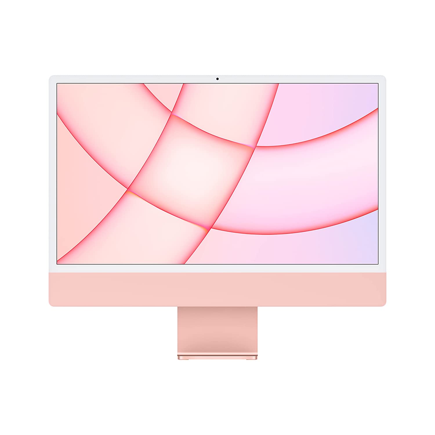 Apple iMac with 4.5K Retina Display 24-inch 60.96 cm, Apple M1 chip with 8‑core CPU and 8‑core GPU, 8GB RAM, 512GB - Pink   MGPN3HN/A