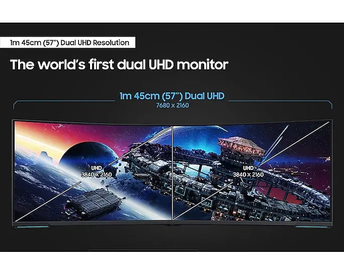 Samsung Odyssey G9 Neo 57" 240Hz Dual UHD Curved Gaming Monitor My Store