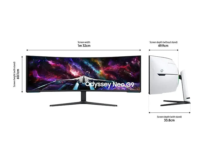 Samsung Odyssey G9 Neo 57" 240Hz Dual UHD Curved Gaming Monitor My Store