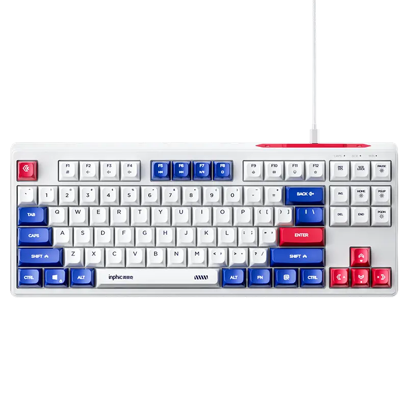 Inphic K902 Wired Keyboard with 87 Keys