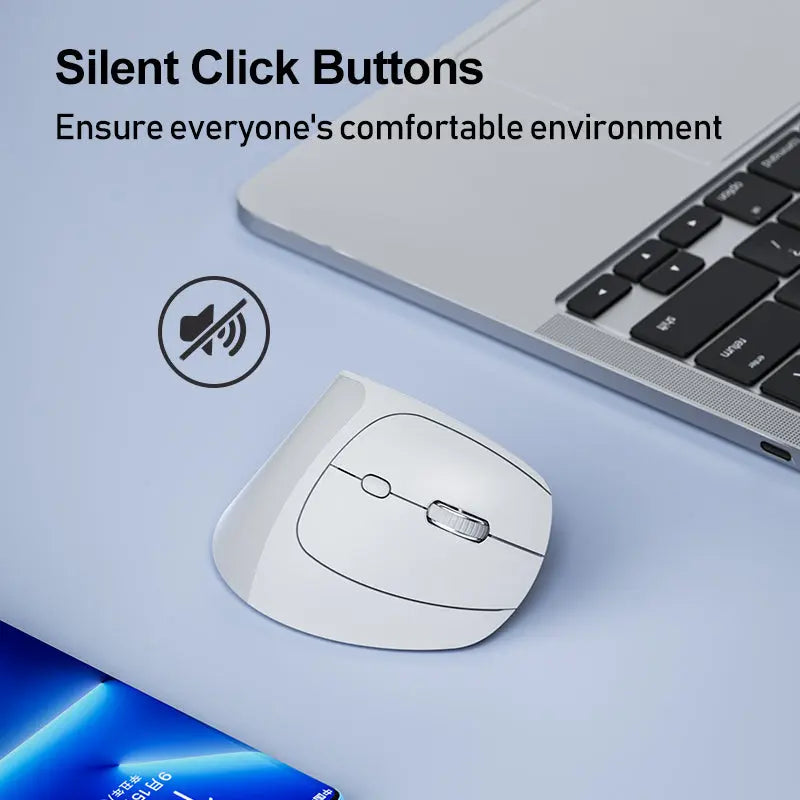 inphic X9 Silent 2.4G Wireless Vertical Mouse