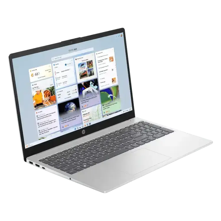 HP Laptop 15-FD0467TU 13th Gen Intel core i5 Processor/16GB/RAM/512GB SSD/Win11/Intel Iris Xe Graphics/Microsoft Office Home & Student 2021/Screen Inch 15.6/Silver