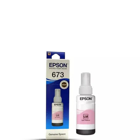 Epson 673 Light Magenta Genuine Inkjet Ink Bottle 70ml