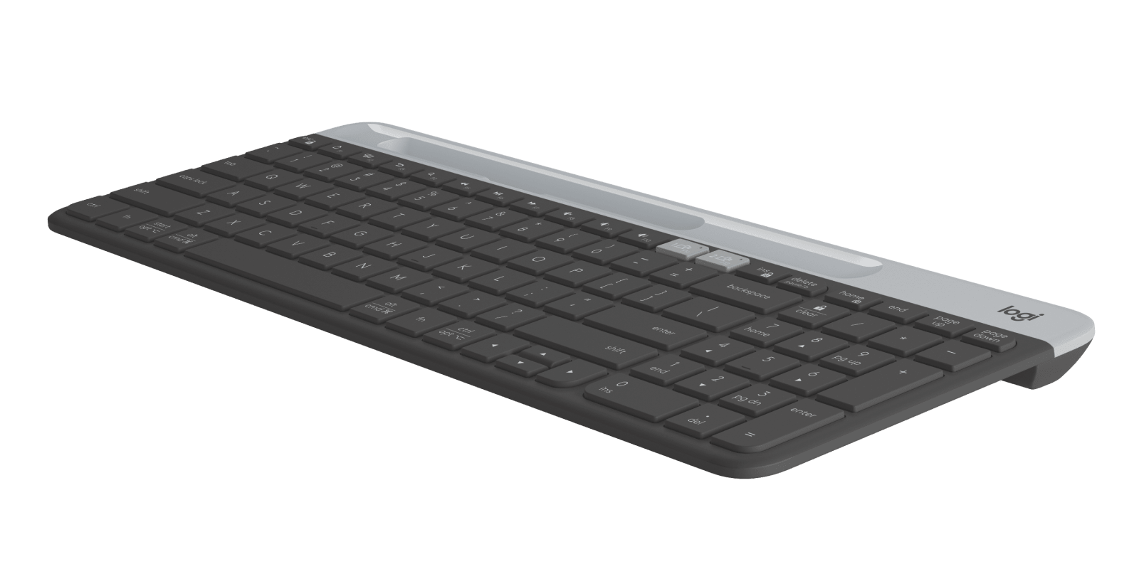 Logitech K580 Slim Multi-Device Wireless Keyboard – Bluetooth Receiver Graphite