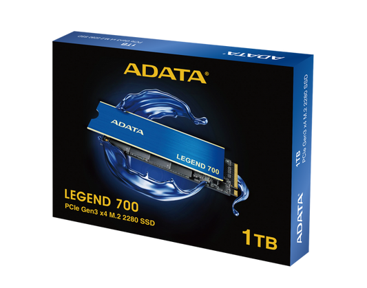 Adata Legend 700 1TB M.2 NVMe Gen3x4 Internal SSD  ALEG-700-1TCS