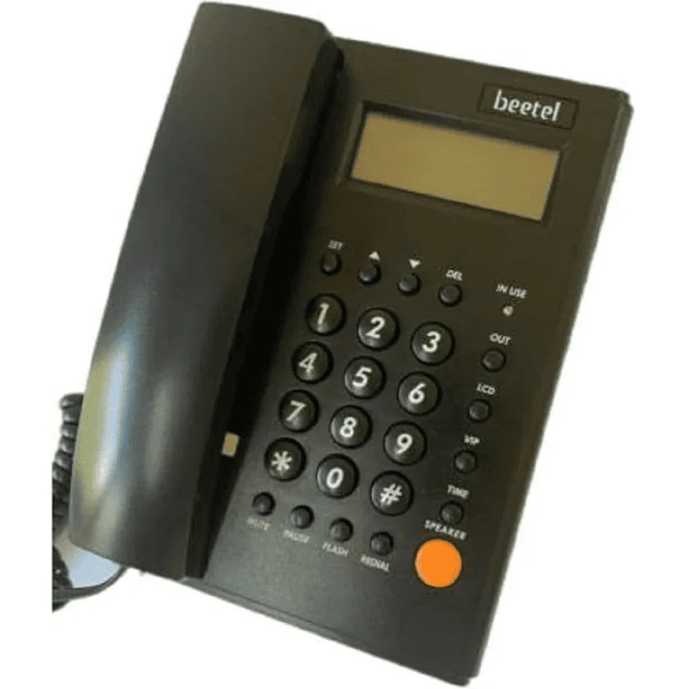 Beetel M500 Wired Telephone Set Black