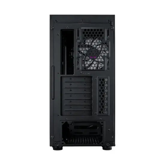 Cooler Master MasterBox 600 ARGB E-ATX Tempered Glass Side Panel Mid Tower Gaming Cabinet - Black