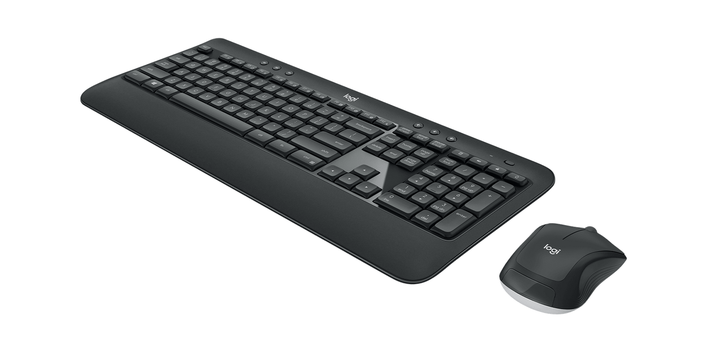 Logitech MK540 Wireless Keyboard and Mouse Combo 3-Year Battery Life Black