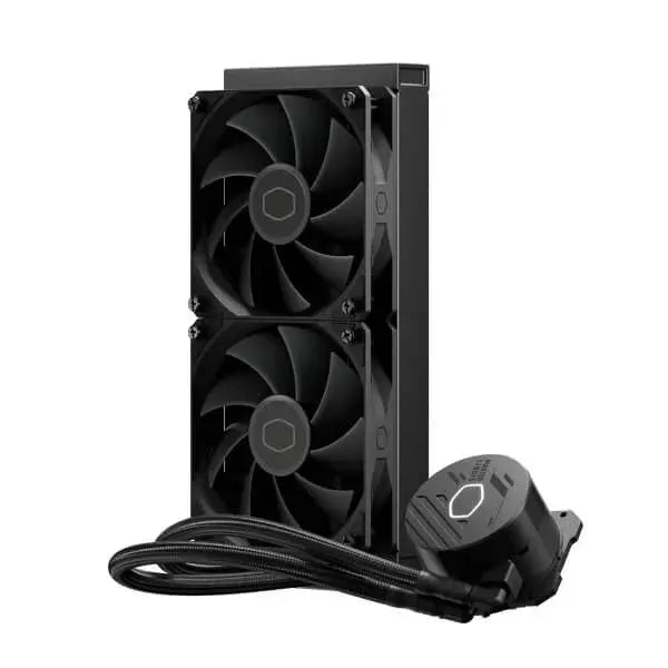 Cooler Master MasterLiquid 240L Core 240mm PWM AIO CPU Liquid Cooler - Black