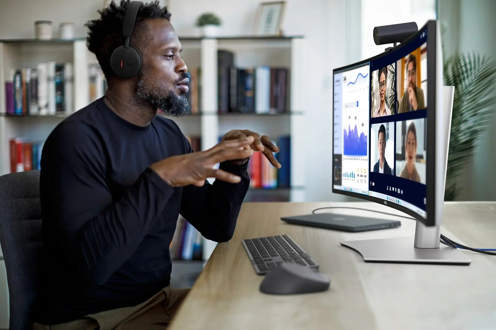 Dell U3425WE UltraSharp 34" 120Hz 1440p WQHD IPS Panel Thunderbolt Hub Curved Monitor with Integrated Speakers My Store