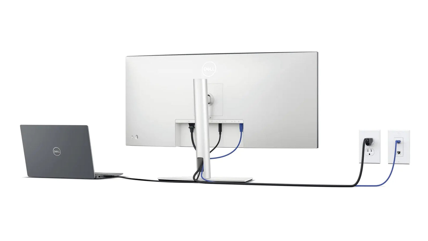 Dell U3425WE UltraSharp 34" 120Hz 1440p WQHD IPS Panel Thunderbolt Hub Curved Monitor with Integrated Speakers My Store