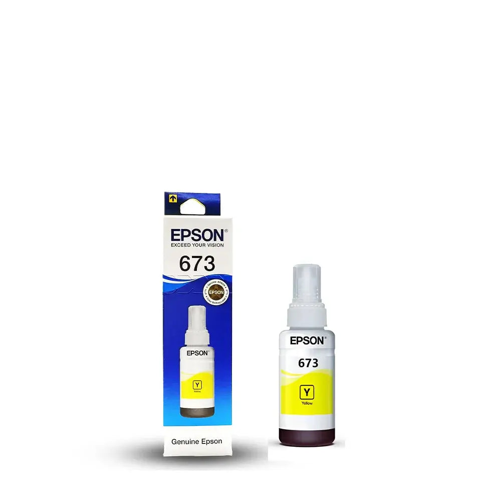 Epson 673 Yellow Genuine Inkjet Ink Bottle 70ml