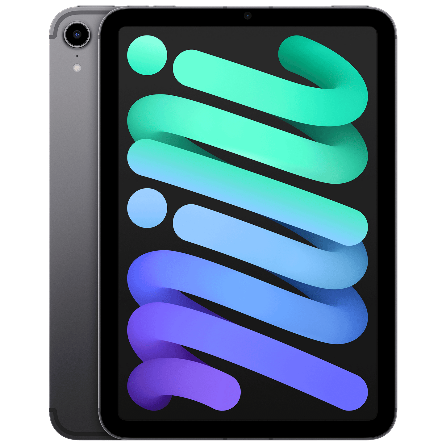 Apple iPad mini 6 WiFi + 5G iPadOS Tablet iPadOS 15, Apple A15 Bionic Chip, 21.08cm 8.3 inches, 64GB ROM, MK893HN/A, Space Grey