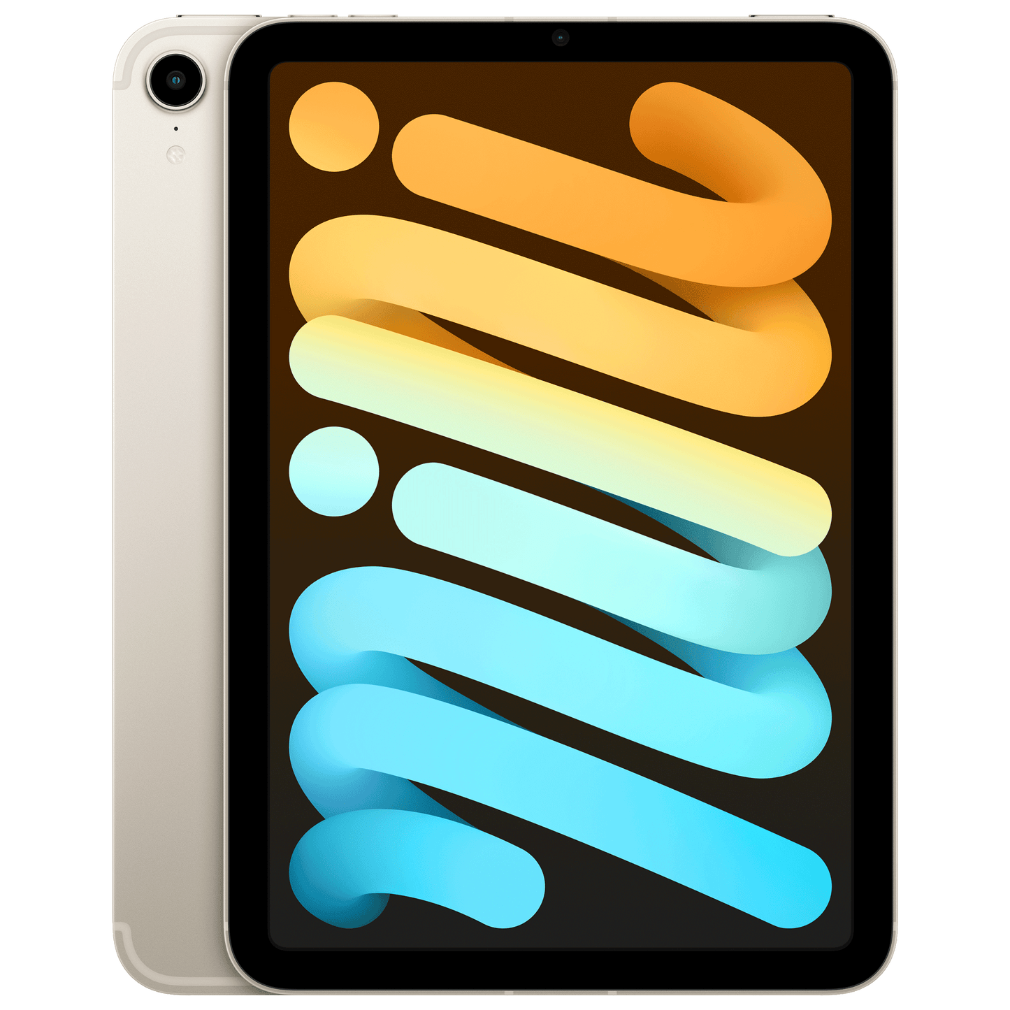 Apple iPad mini 6 WiFi + 5G iPadOS Tablet iPadOS 15, Apple, A15 Bionic Chip, 21.08cm 8.3 Inches, 256GB ROM, MK8H3HN/A, Starlight