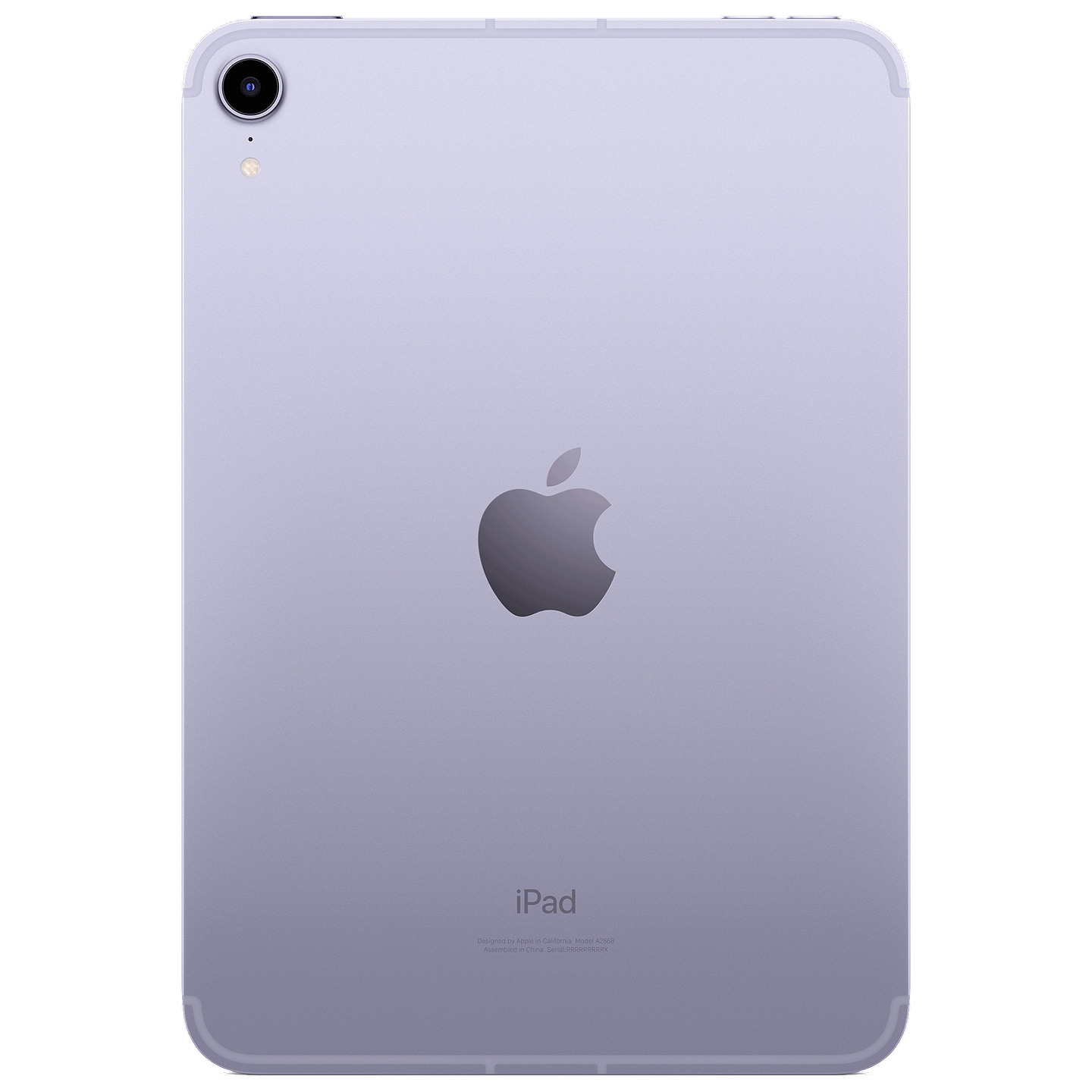 Apple iPad mini 6 WiFi + 5G iPadOS Tablet iPadOS 15, Apple A15 Bionic Chip, 21.08cm 8.3 inches 64GB ROM, MK8E3HN/A, Purple