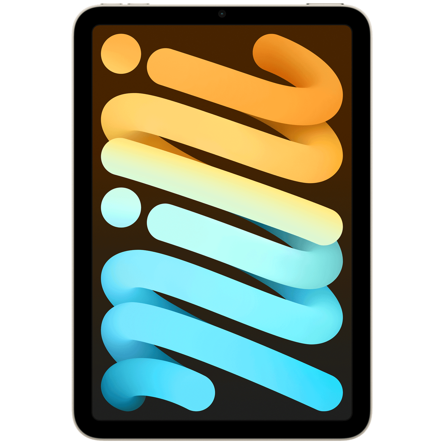 Apple iPad mini 6 WiFi iPadOS Tablet IPadOS 15, Apple A15 Bionic Chip, 21.08cm 8.3 Inche, 256GB ROM, MK7V3HN/A, Starlight