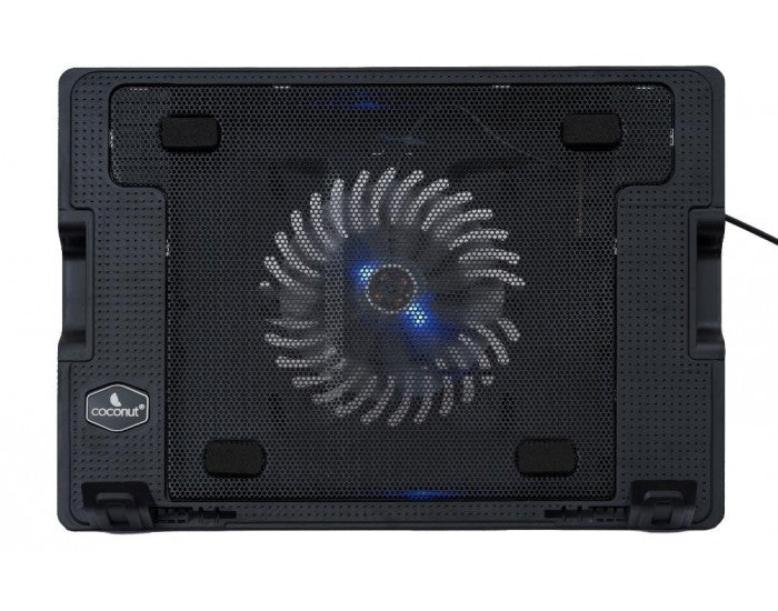 Coconut Laptop Cooling Pad 17 Inch Adjustable Flow 12
