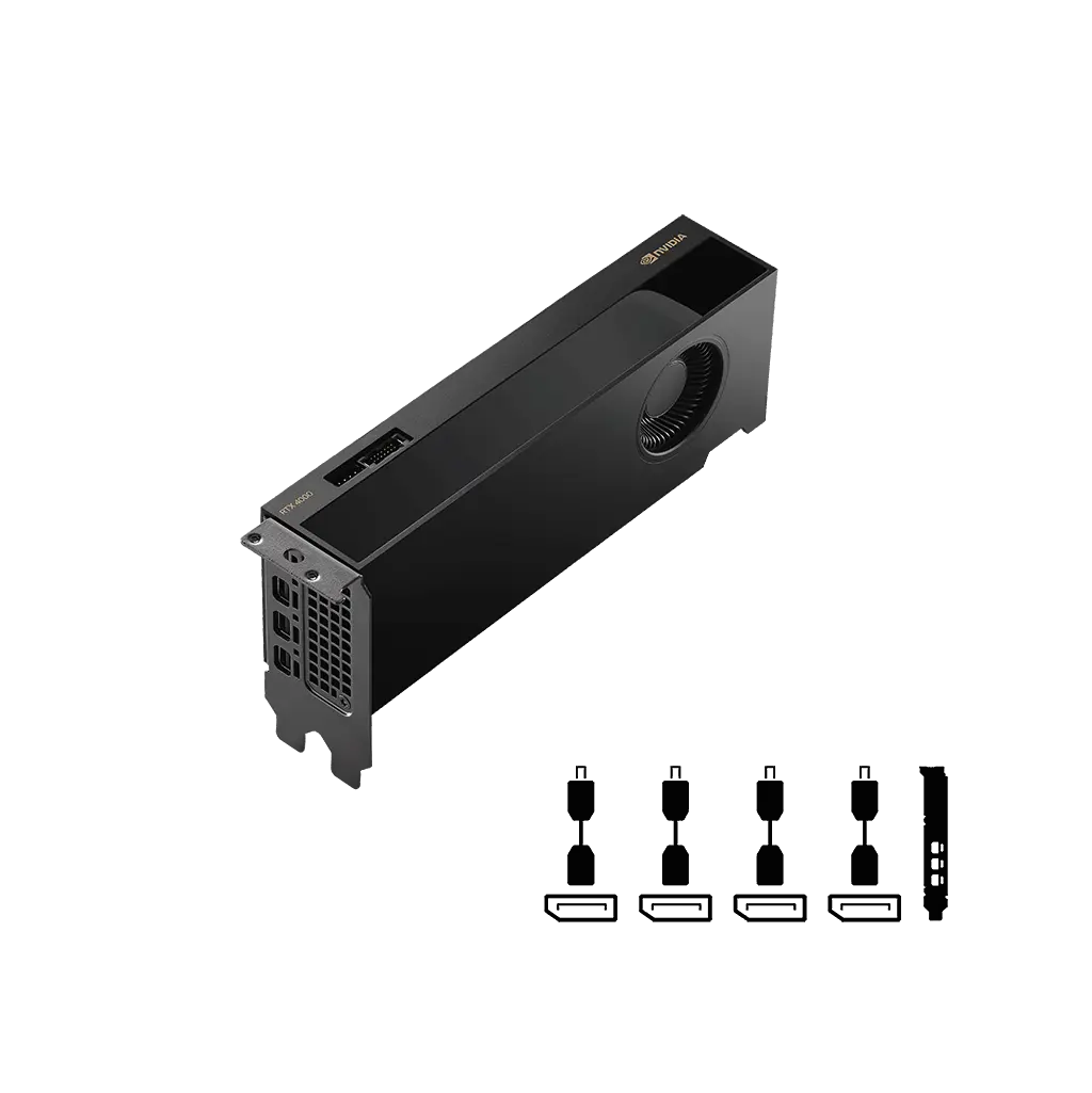 PNY NVIDIA RTX 4000 SFF Ada Generation 20GB 160 Bit Graphics Card