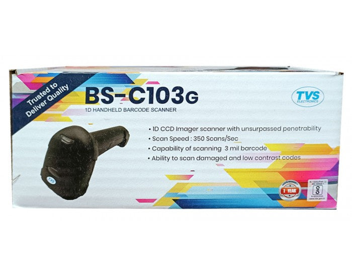 TVS Barcode Scanner  BS-C103G