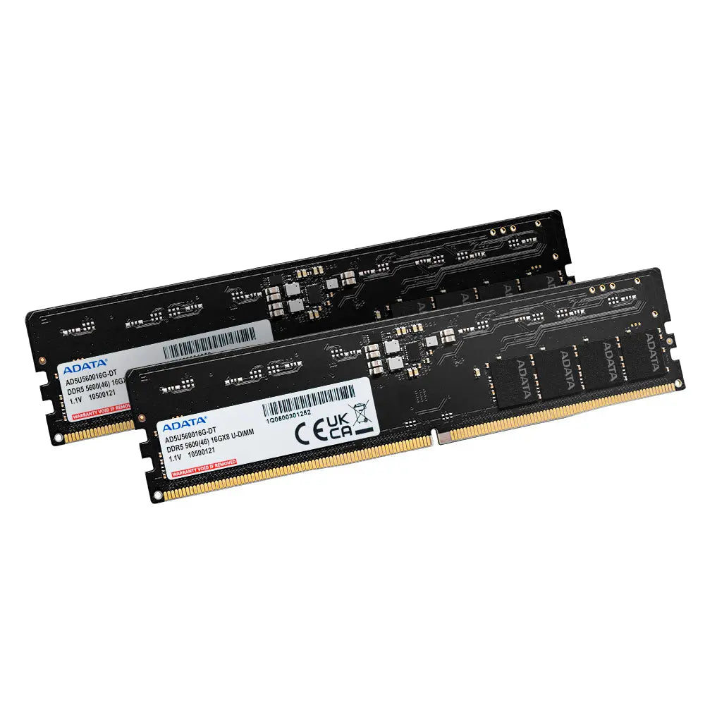 ADATA Premier 32GB DDR5 RAM 5600MHz CL46 U-DIMM Desktop Memory Module