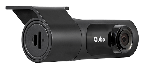 Qubo Car Dash Camera Pro X from Hero Group | Full HD 1080p Space Grey