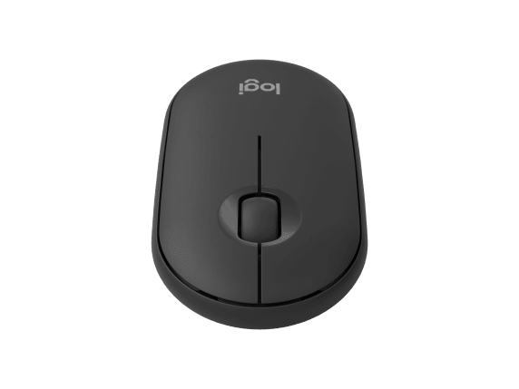 Logitech Pebble Mouse 2 M350s Slim Bluetooth Wireless Mouse, Portable, Lightweight Tonal Graphite
