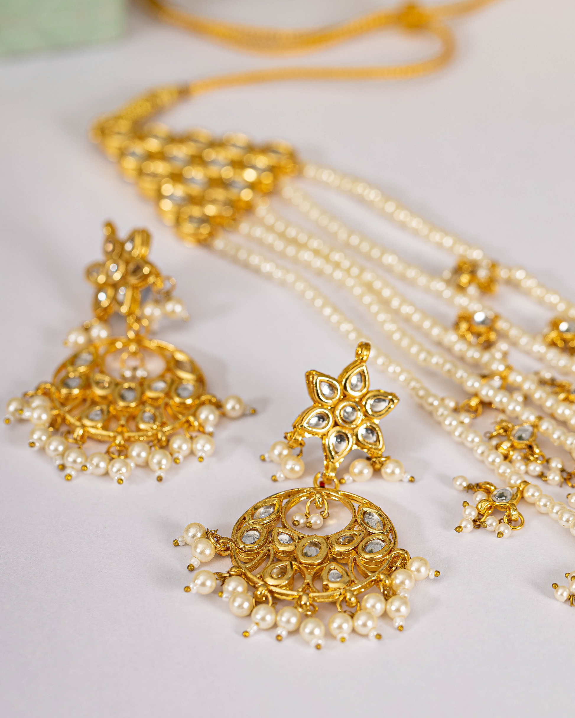 Pile Of Pearls Handcrafted Necklace Quick Cart