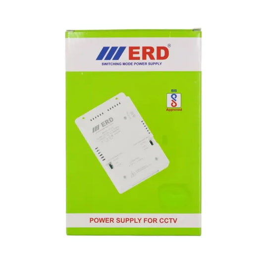 ERD CCTV Power Supply 12v/8a Multi For 8ch AD22