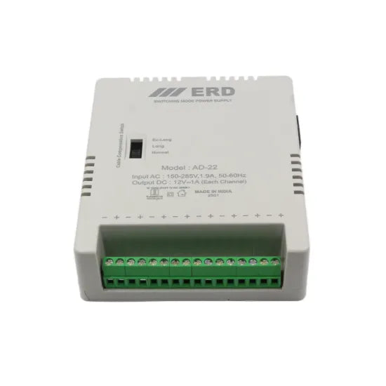 ERD CCTV Power Supply 12v/8a Multi For 8ch AD22