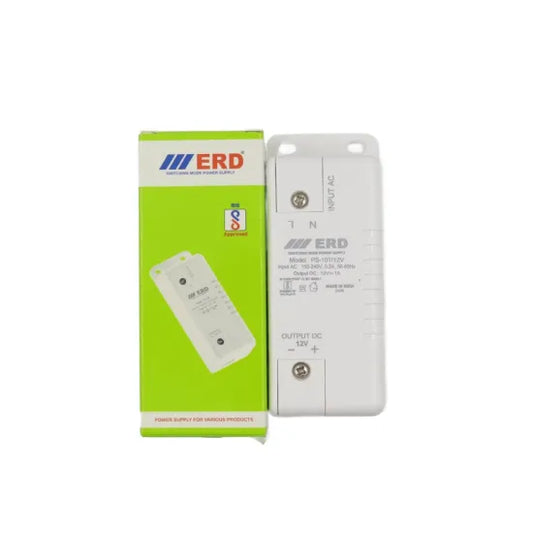 ERD Power Supply 12v/1a DC Output 1ch (PS10T)