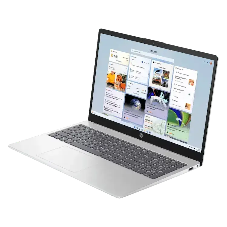 HP Laptop 15-FD0467TU 13th Gen Intel core i5 Processor/16GB/RAM/512GB SSD/Win11/Intel Iris Xe Graphics/Microsoft Office Home & Student 2021/Screen Inch 15.6/Silver