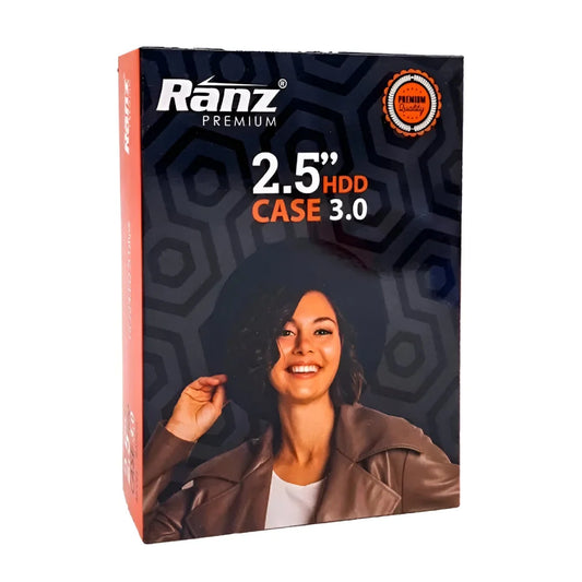 Ranz SSD Casing 2.5 Inch Sata Plastic USB 3.0 RAPIDO 3.0
