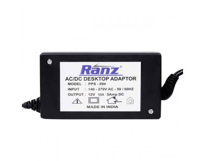 Ranz Power Adapter 12v/5a Without Power Cable