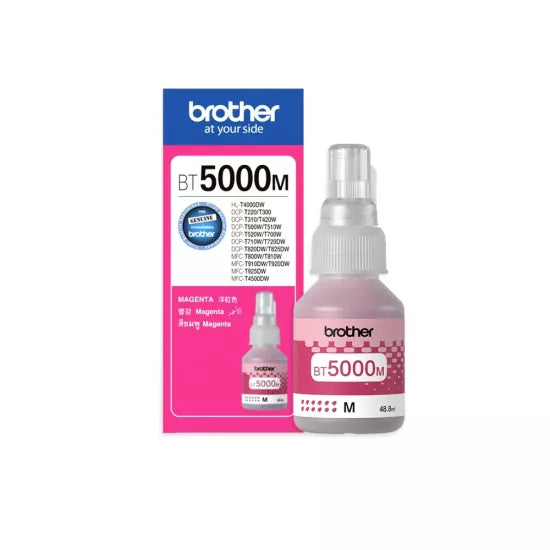 Brother Inkjet Ink Bottle BT5000 Magenta
