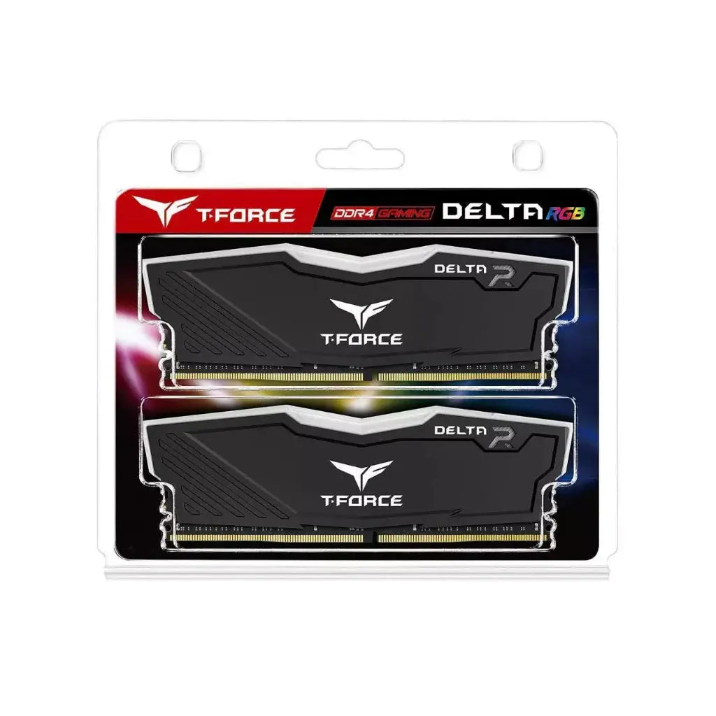 Team Group T-Force Delta RGB 32GB (2 x 16GB) DDR4 RAM 3200MHz Desktop Memory