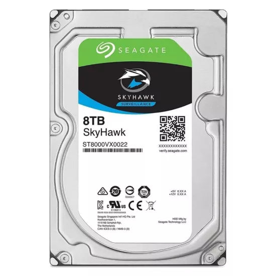 Seagate Skyhawk 8TB SATA 3.5 Inch Surveillance Hard Disk