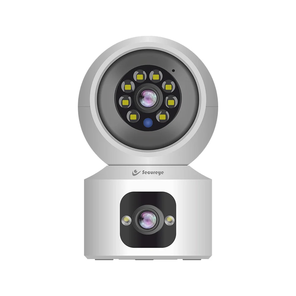 Secureye S P200 3MP IP WiFi Dome Dual Lens Camera