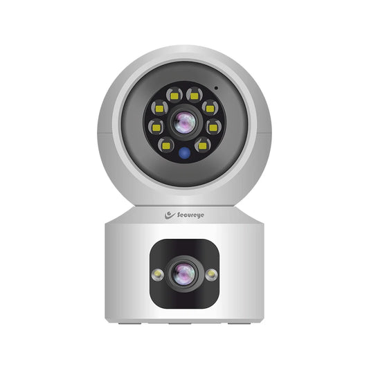 Secureye S P200 3MP IP WiFi Dome Dual Lens Camera