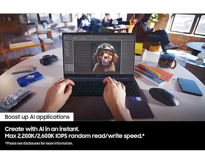 Samsung 9100 Pro 2TB NVMe M.2 2280 Internal Solid State Drive - Black