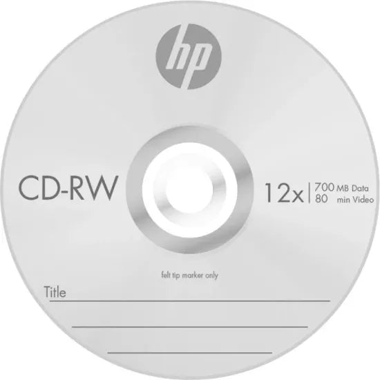 HP CD/RW Pack Of 10