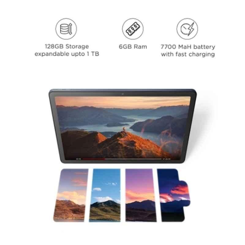 Lenovo M10 ZACT0030IN  Tab with 6GB RAM/128GB Storage Abyss Blue 5G Wi-Fi & 10.61 inch  Abyss Blue