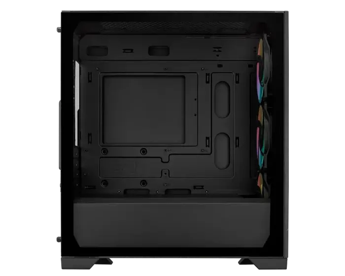 Cooler Master Elite 301 ARGB M-ATX Mini Tower Gaming Cabinet with Pre-Installed ARGB Fans - Black
