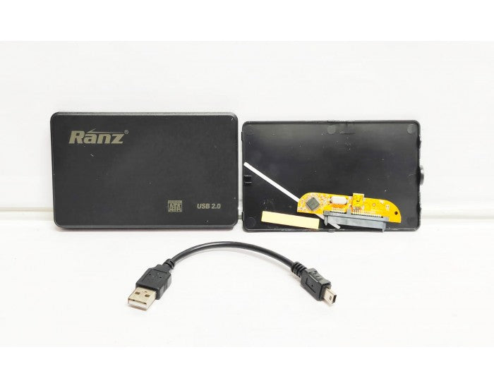Ranz SSD SATA Casing 2.5 Inch USB 2.0 Plastic