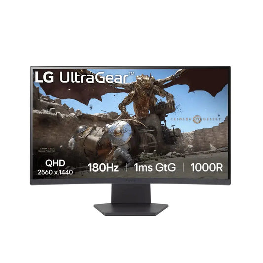 LG UltraGear 27GS60QC-B 27" QHD 180Hz 1ms VA Curved Gaming Monitor My Store